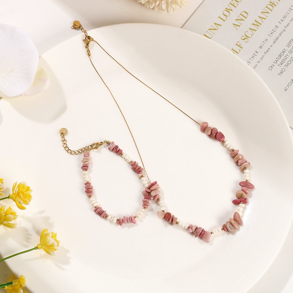Natural pearl necklaces, bracelets, sets, cross-border heavy industry accessories, jewelry, jewelry covers, decorative items, wholesale original new products, 2026 European trendy items