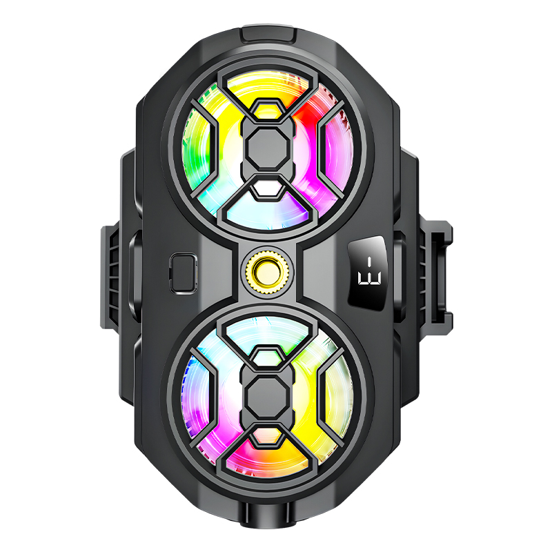 Live streaming heat sink, ultra-quiet semiconductor cooling back clip, all-in-one e-sports game cooling device, digital display AI temperature control Item Picture