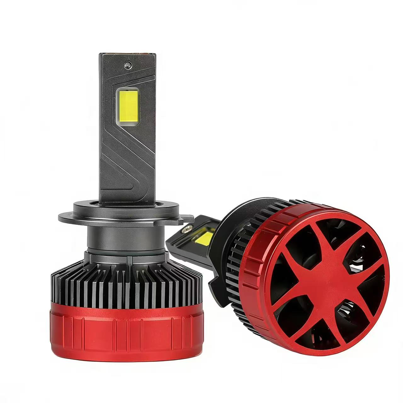 Car LED headlights 130W, high-brightness led spotlights H1H3H4H7 9005, high beams V130 type pic 6