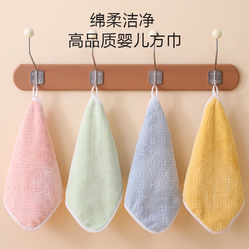 三丽鸥干发帽/浴巾毛巾/小方巾/卡通擦手巾/义乌产品图