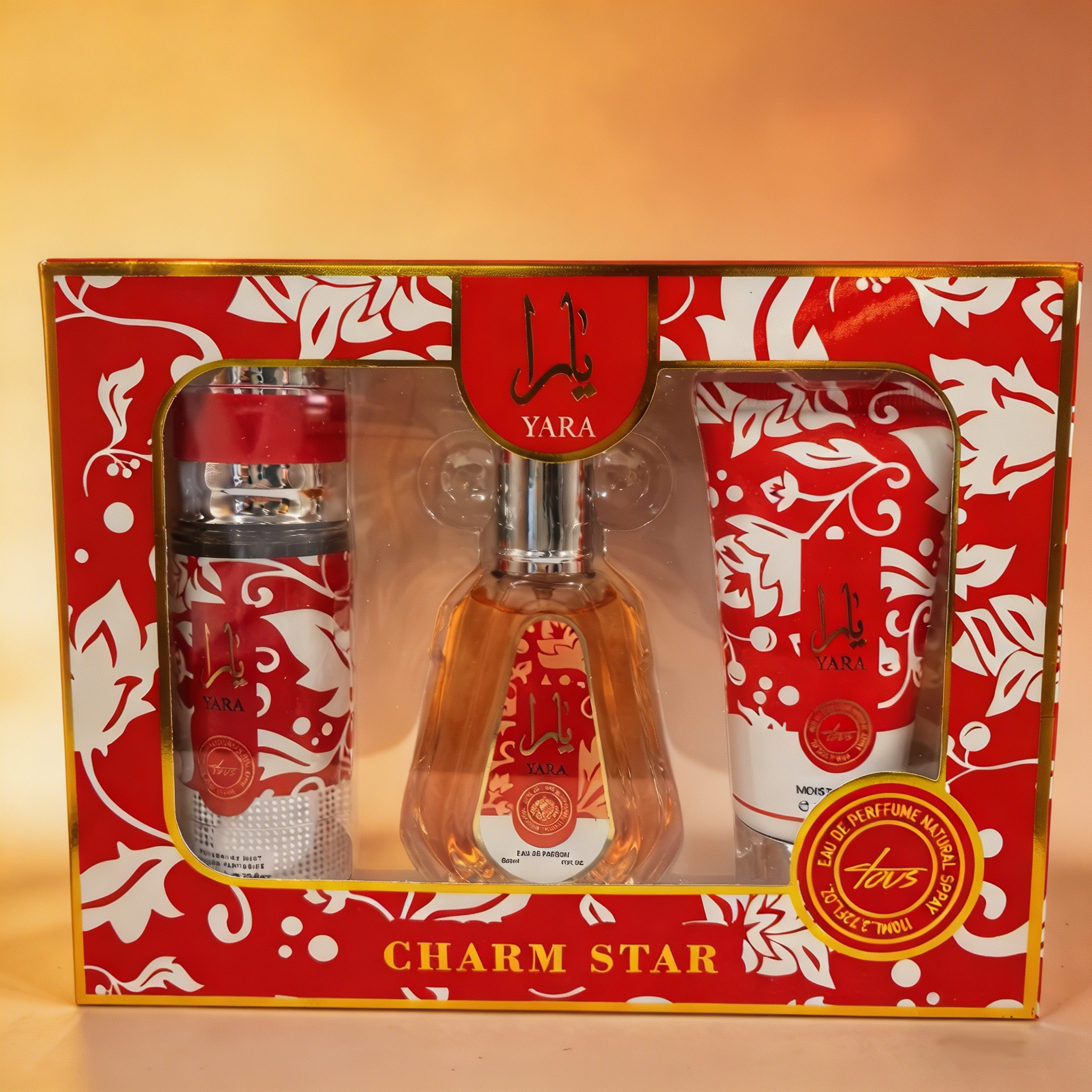 Khamrah Charm Star Perfume Gift Box Set is an excellent gift Specification image