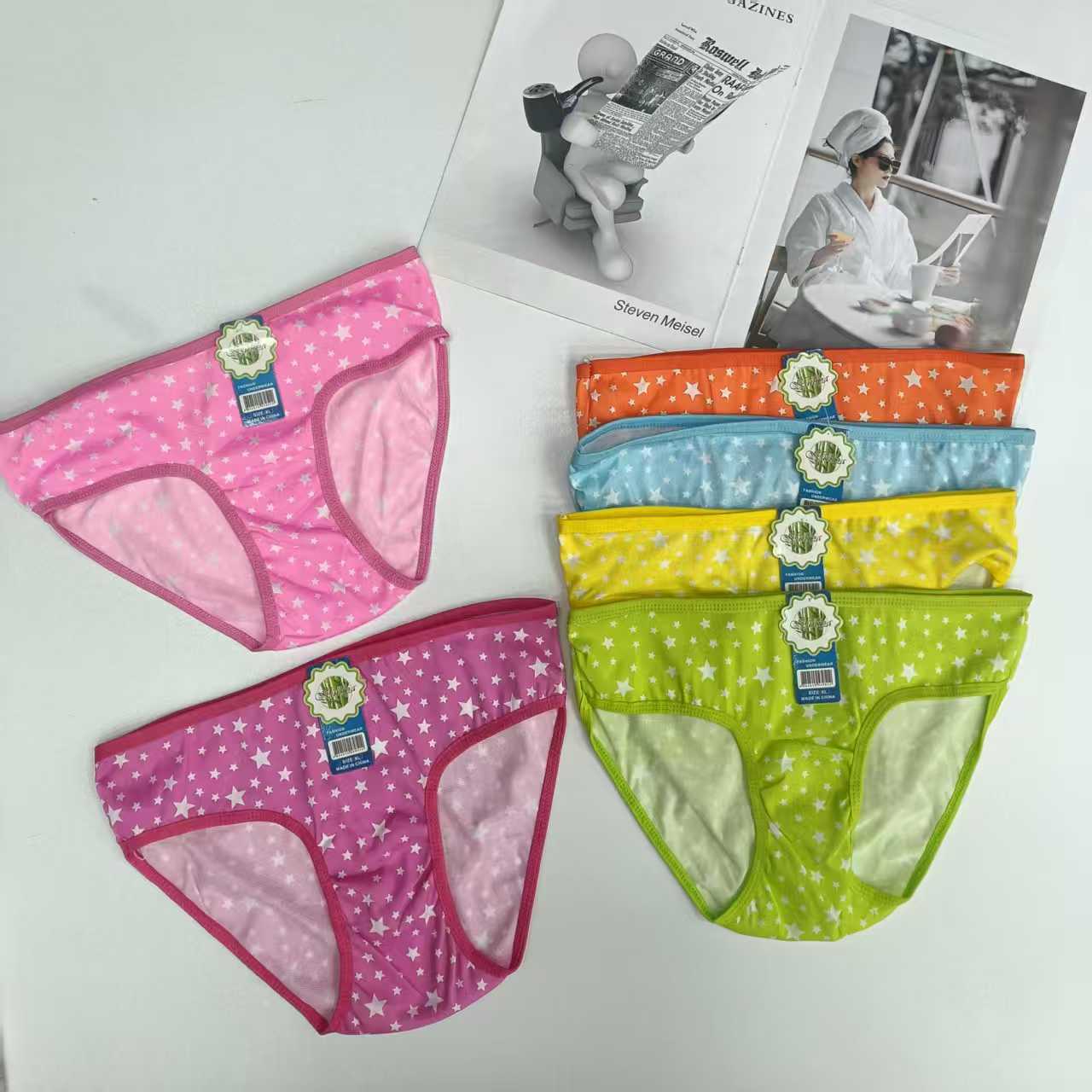 DD-513 #XL export Underwear, women's underwear, Milk silk-screen printed women's underwear, Women's briefs, underwear, QNI Application Scenario