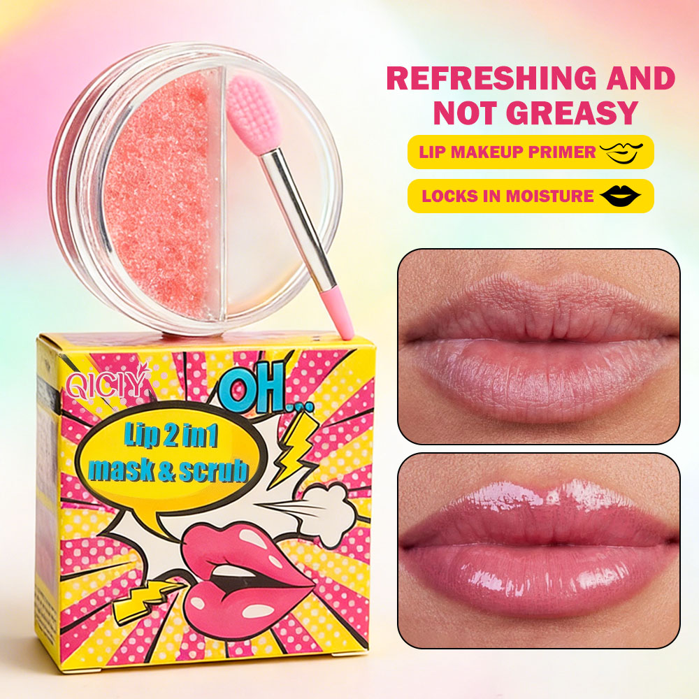 QICIY Lip Two-in-one Scrub and Lipstick Repair and Brightening Item Picture