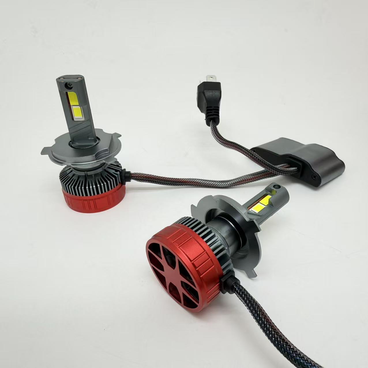 汽车LED大灯130W头灯高亮款led灯射灯H1H3H4H7 9005远光灯V130型