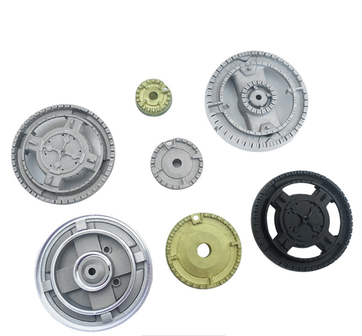 New wholesale triangular burner head base, outdoor barbecue switch accessories, and brass gas cylinder valves for outdoor gatherings Application Scenario