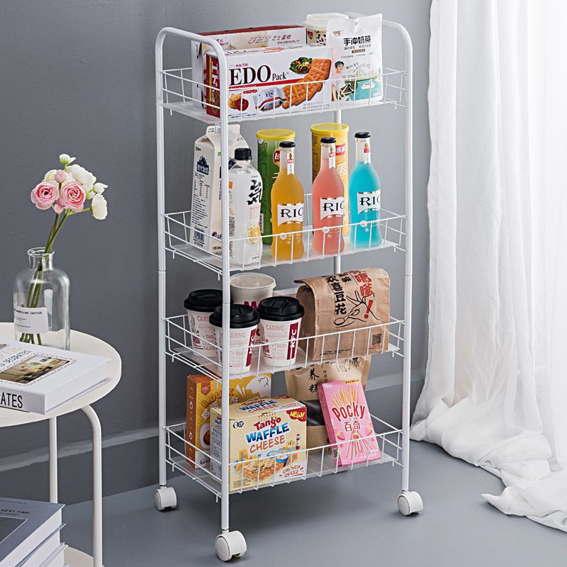 Source factory welcomes inquiries. Wholesale of kitchen, bedroom and bathroom shelves, household snacks, refrigerator narrow slit small shelves Specification image