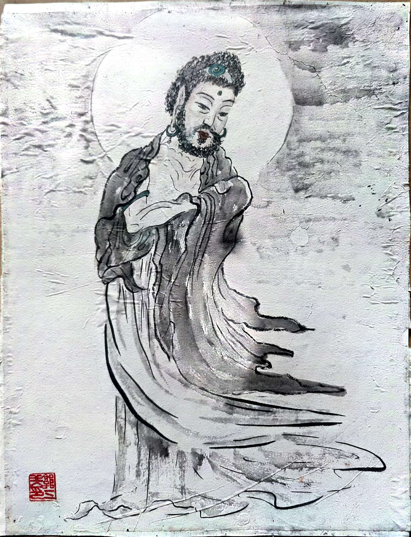 仿古书画工艺品礼品古董古玩收藏品精送礼佳品