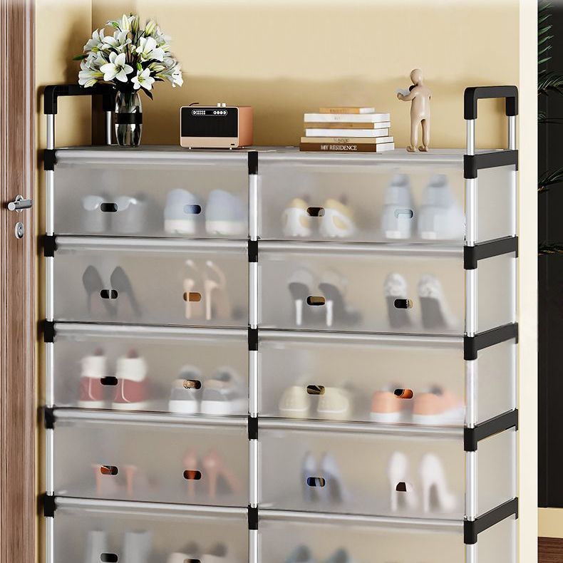 Simple, sturdy and durable dust-proof rack, thickened dormitory storage shoe cabinet, large household capacity multi-story rental house, Internet celebrity