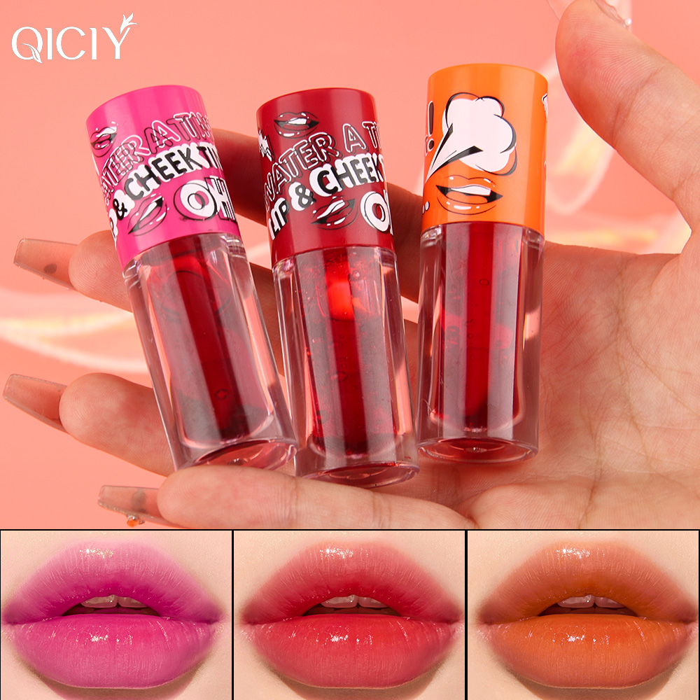 QICIY 多用彩妆口红啫喱防水防汗超持妆