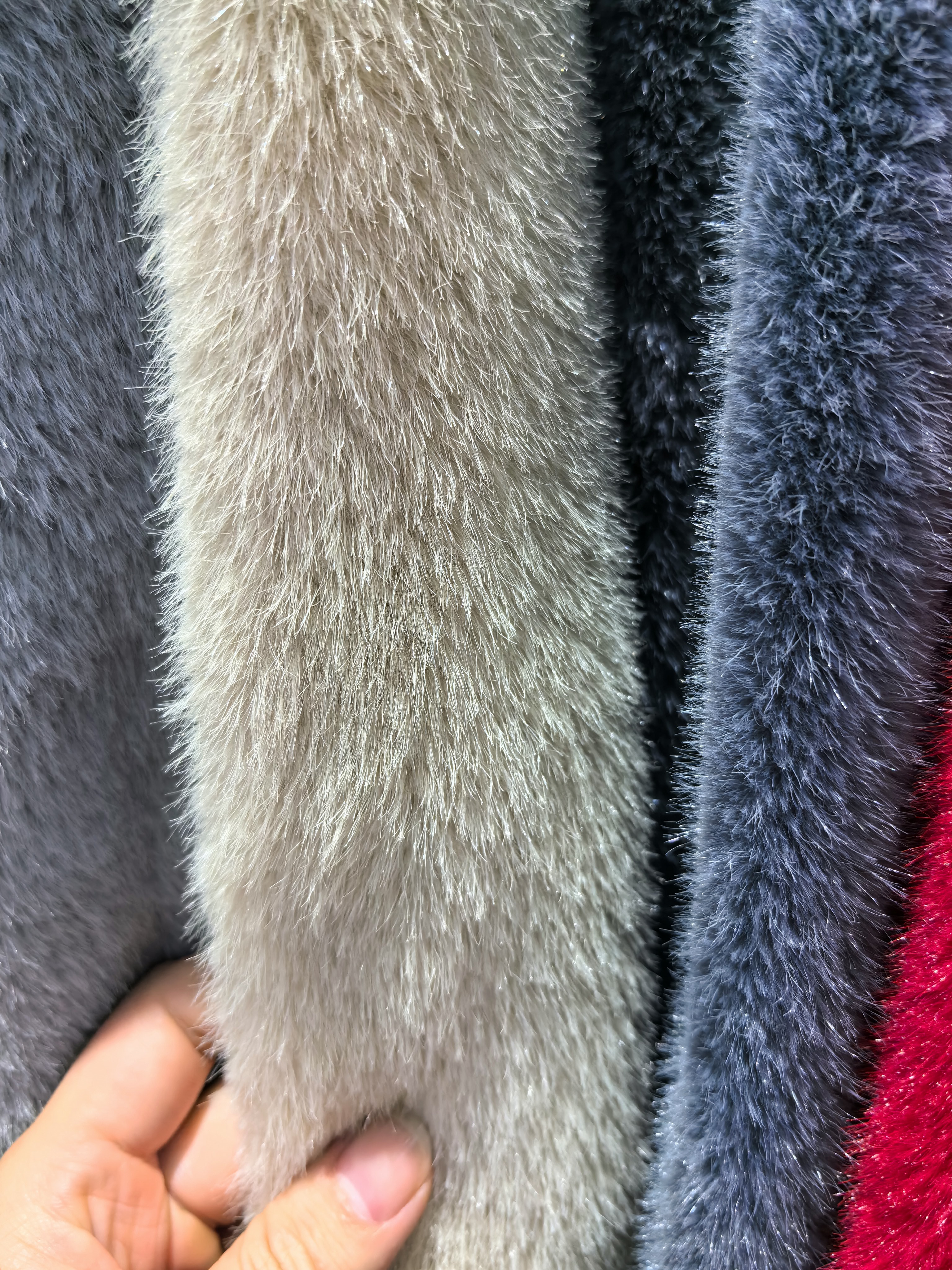 New classic Xiaomi mink plush fabric for toys, clothing, shoes and hats detail image 2