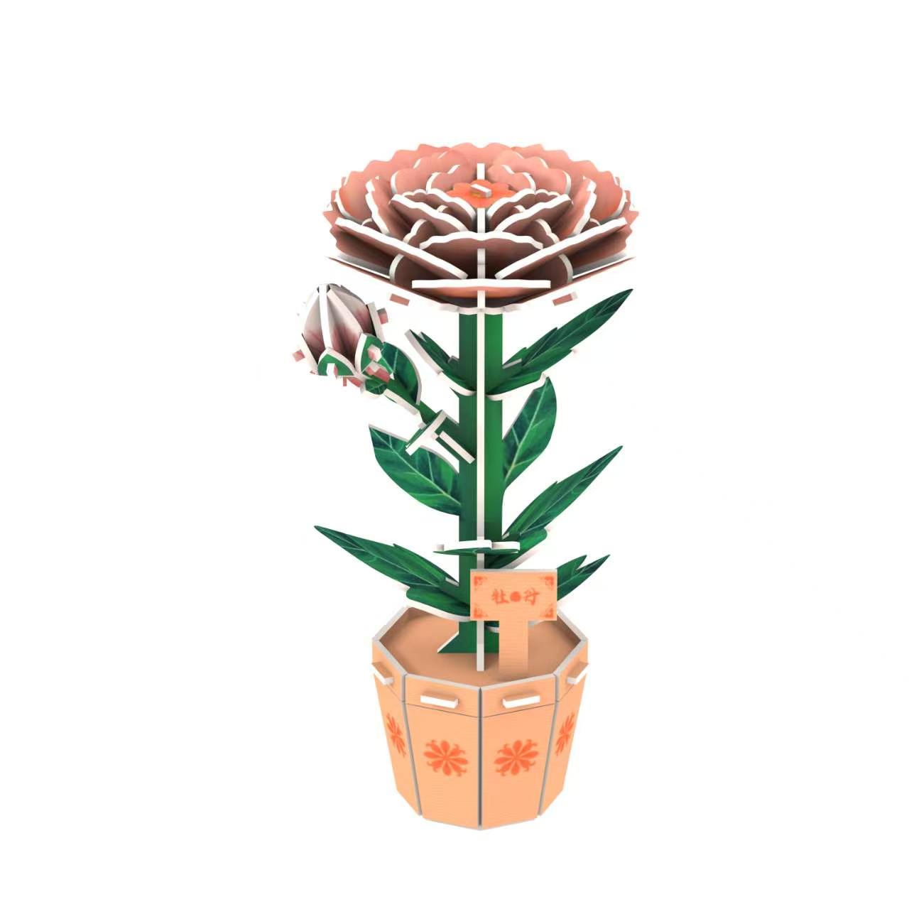 Children's educational puzzle toys, everlasting flower bouquets, three-dimensional puzzles, promotional items, gifts Application Scenario