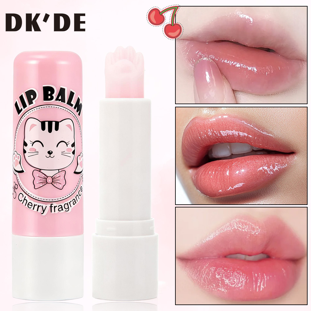 DK'DE 猫爪润唇膏润唇养护唇部彩妆二合一长效修护详情3