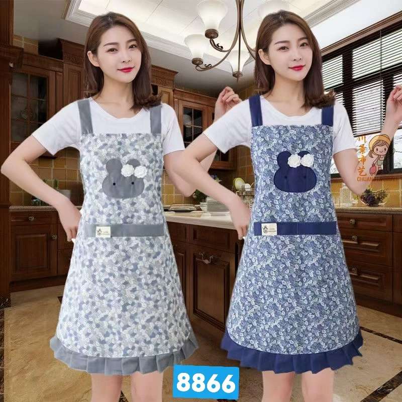ويروج المئزر "المئزر" المئزر الكبير مقاوم للزيت مقاوم للماء مع المئزر Item Picture