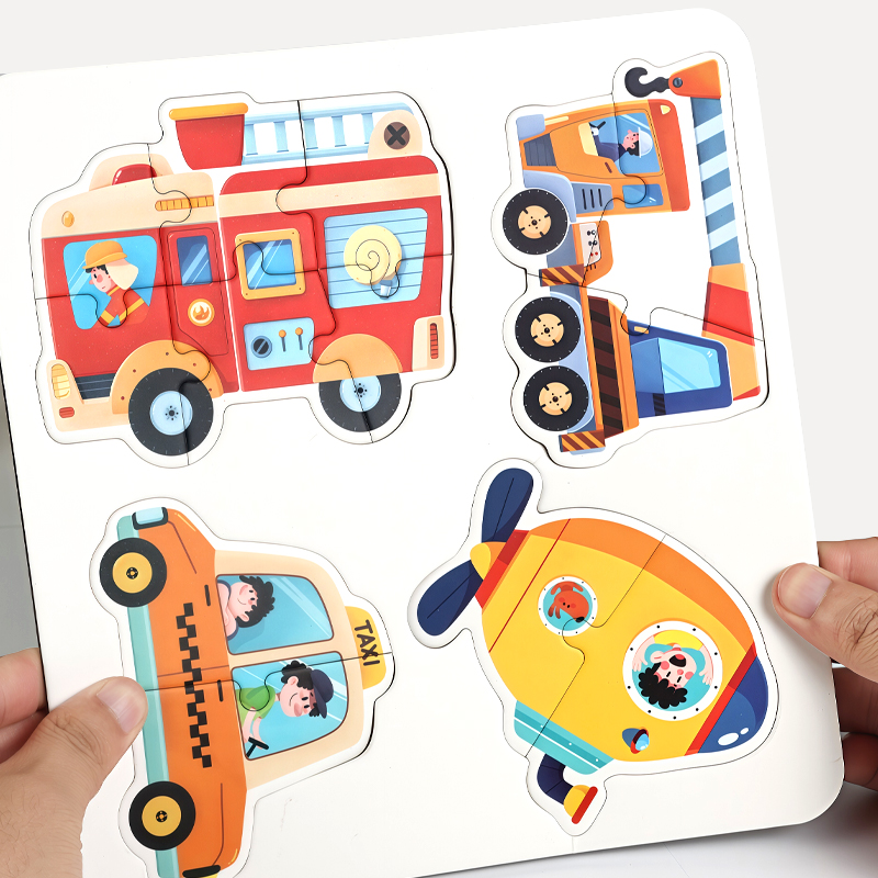 Six optional magnetic puzzle pages, magnetic dress-up puzzles, children's dress-up stickers, educational toys, 3-6 years old girls, princesses, quiet traffic books, number and letter recognition, Christmas gifts Application Scenario