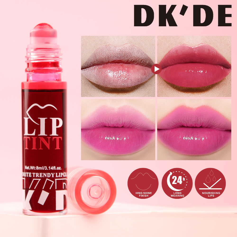 DK'DE滚珠式染唇液水润上色持久持妆唇釉唇彩详情1