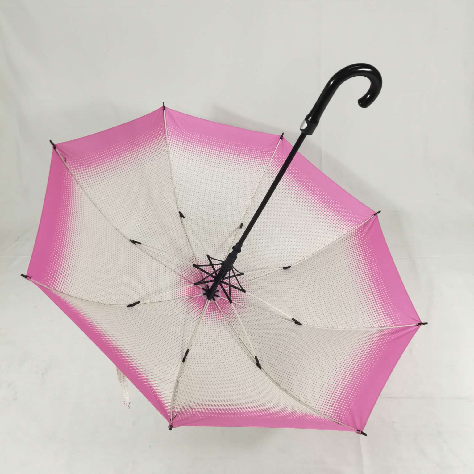 65 cm 8-bone fiber umbrella, umbrella, walking stick, umbrella, women's outdoor Specification image
