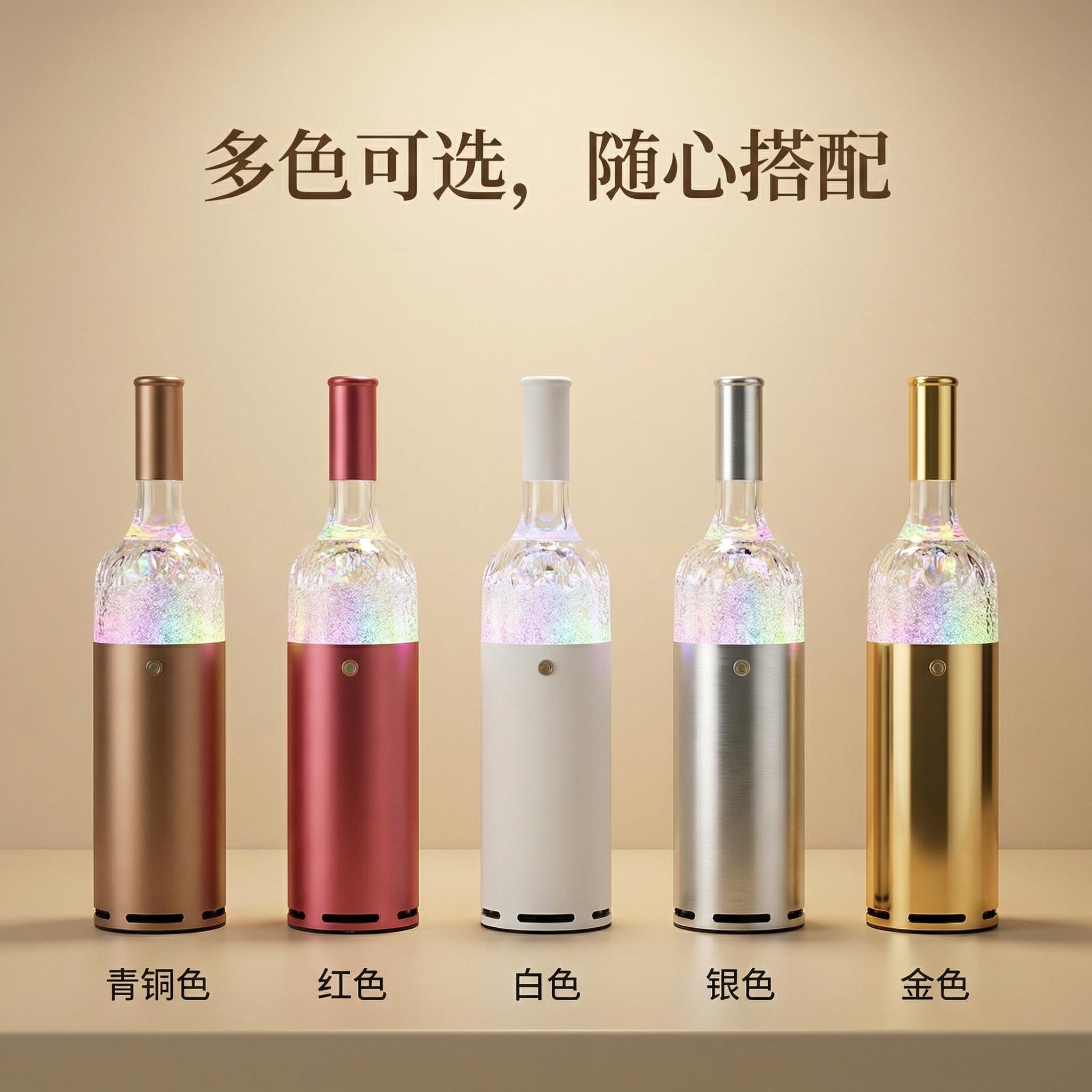 The 2026 new creative lighting fixtures, audio equipment, wine bottle lamps, and glass products are all popular online Application Scenario