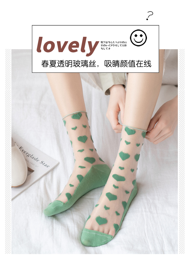 夏季女士薄款棉袜透明丝袜子详情6