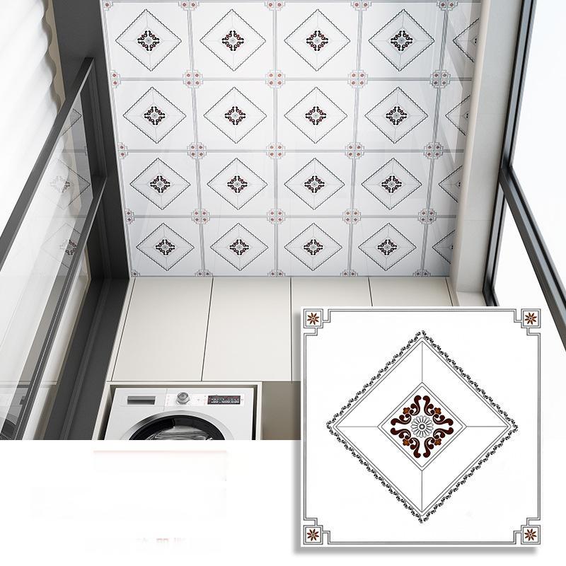 Ceiling stickers, self-adhesive wallpaper, bathroom ceiling self-installation, roof decoration and concealment, aluminum-plastic board self-adhesive wall stickers detail image 9