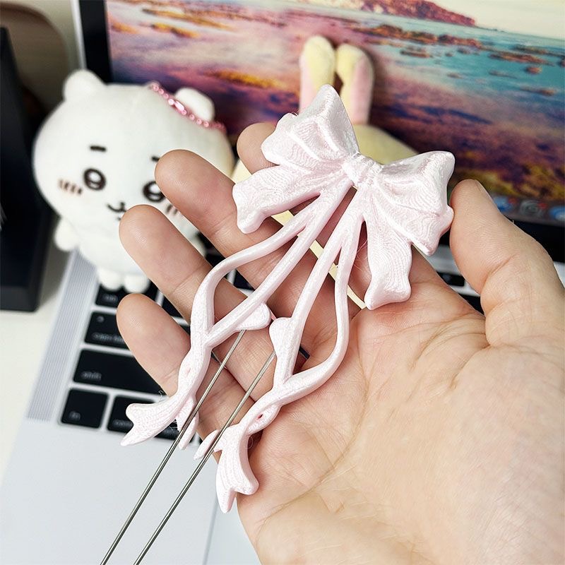 [herramientas de patchwork] arco de impresión 3d de alto nivel de apariencia pluma de frijoles de alta calidad aguja de frijoles fácil de tomar frijoles Item Picture