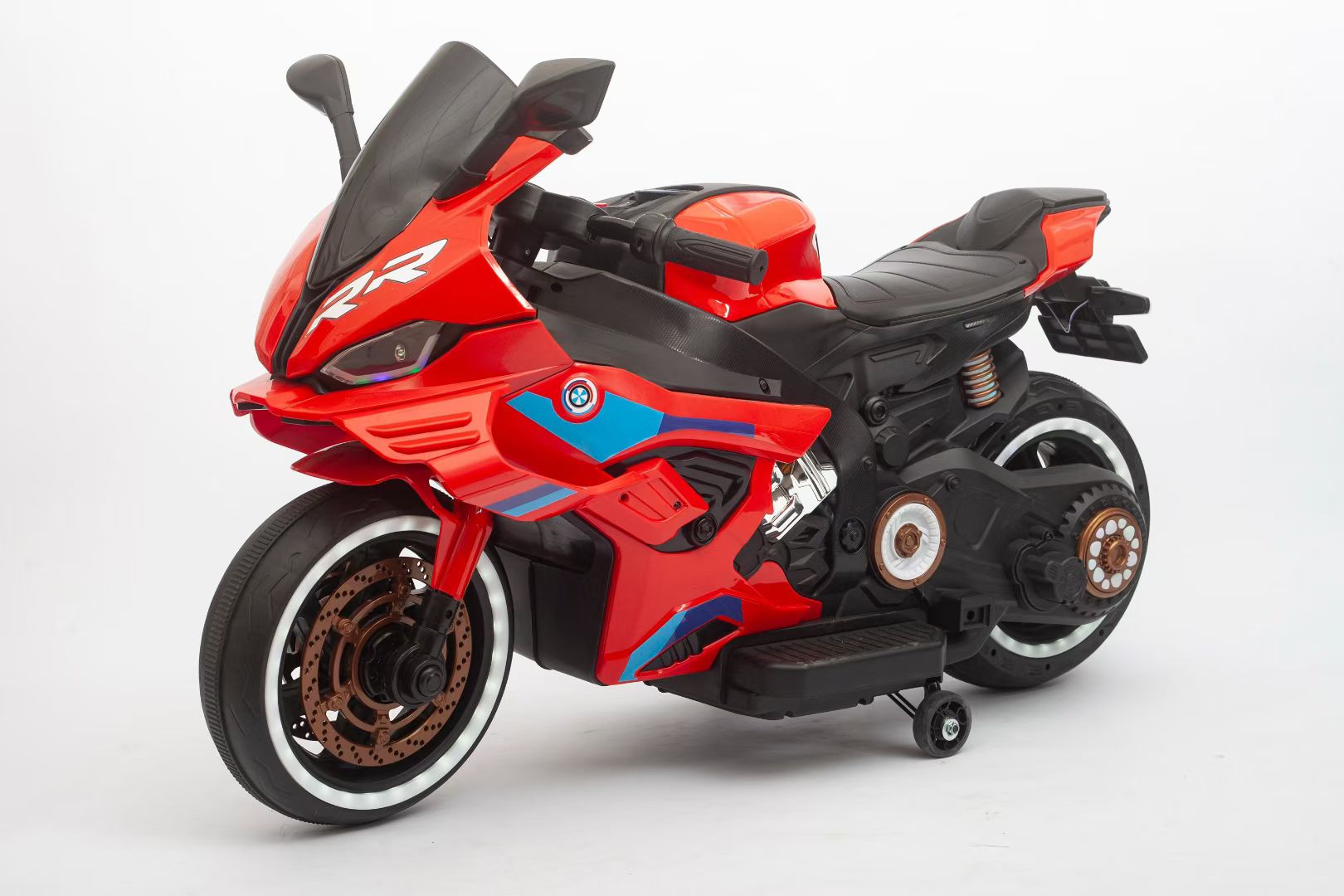 Little girl children's electric toy car, electric motorcycle, light and music, step on the accelerator, increase the body, electric motorcycle, electric vehicle, 125cc, light and portable mobility vehicle, strong range, children's car, children's car Item Picture
