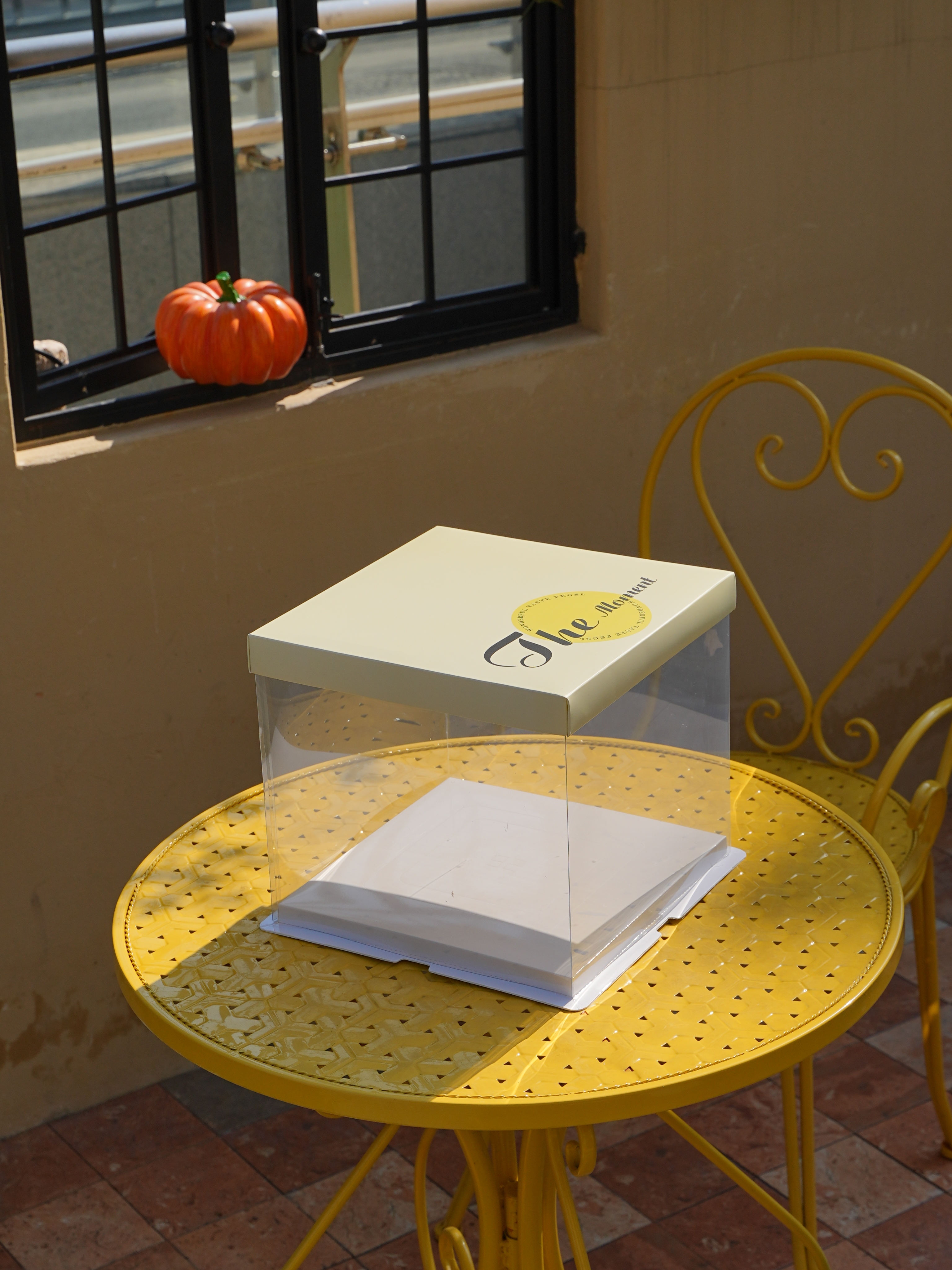 Transparent cake box packaging box, birthday cake packing box, 6, 6, 8, 8, 10, 10, 12 inches, single or double layer plus Application Scenario