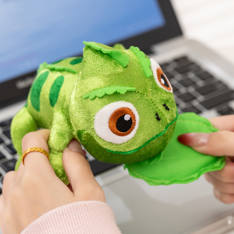Warshoulder lizard with magnet doll plush toy custom toy Cute cartoon toy simulated lizard plush toy