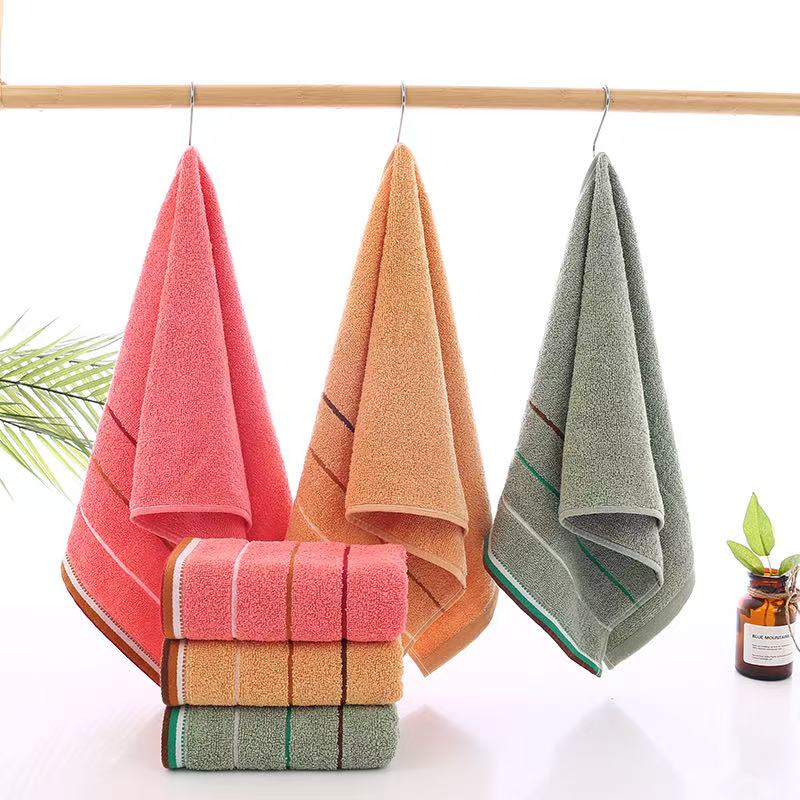 Adult cotton towels are soft and absorbent, making them an excellent gift for home use detail image 3