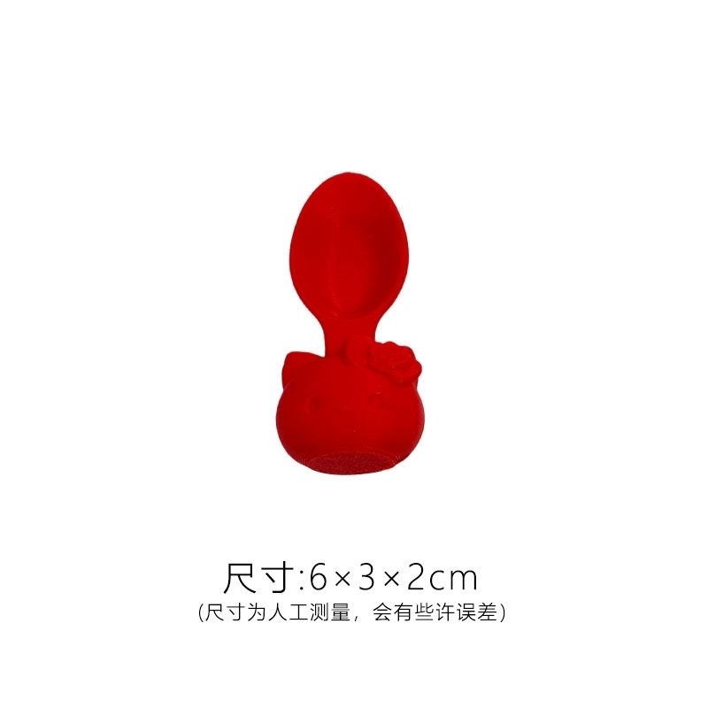 【 Bean Building Tools 】hello Kitty Bean spatula, cute bean building cartoon with cover storage tray, a complete set of beginner bean building tools 3d printed Application Scenario
