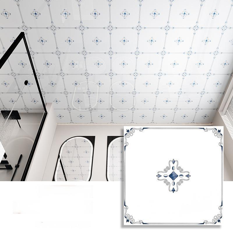 Ceiling stickers, self-adhesive wallpaper, bathroom ceiling self-installation, roof decoration and concealment, aluminum-plastic board self-adhesive wall stickers detail image 2