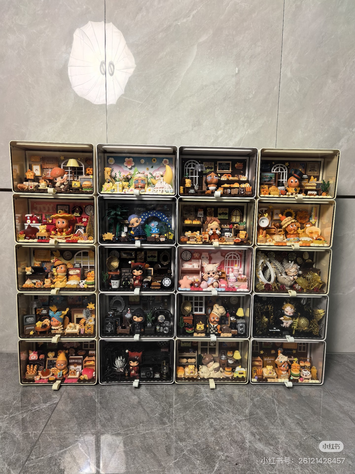 三丽鸥潮流玩具盲盒手办展示盒收藏鬼灭之刃