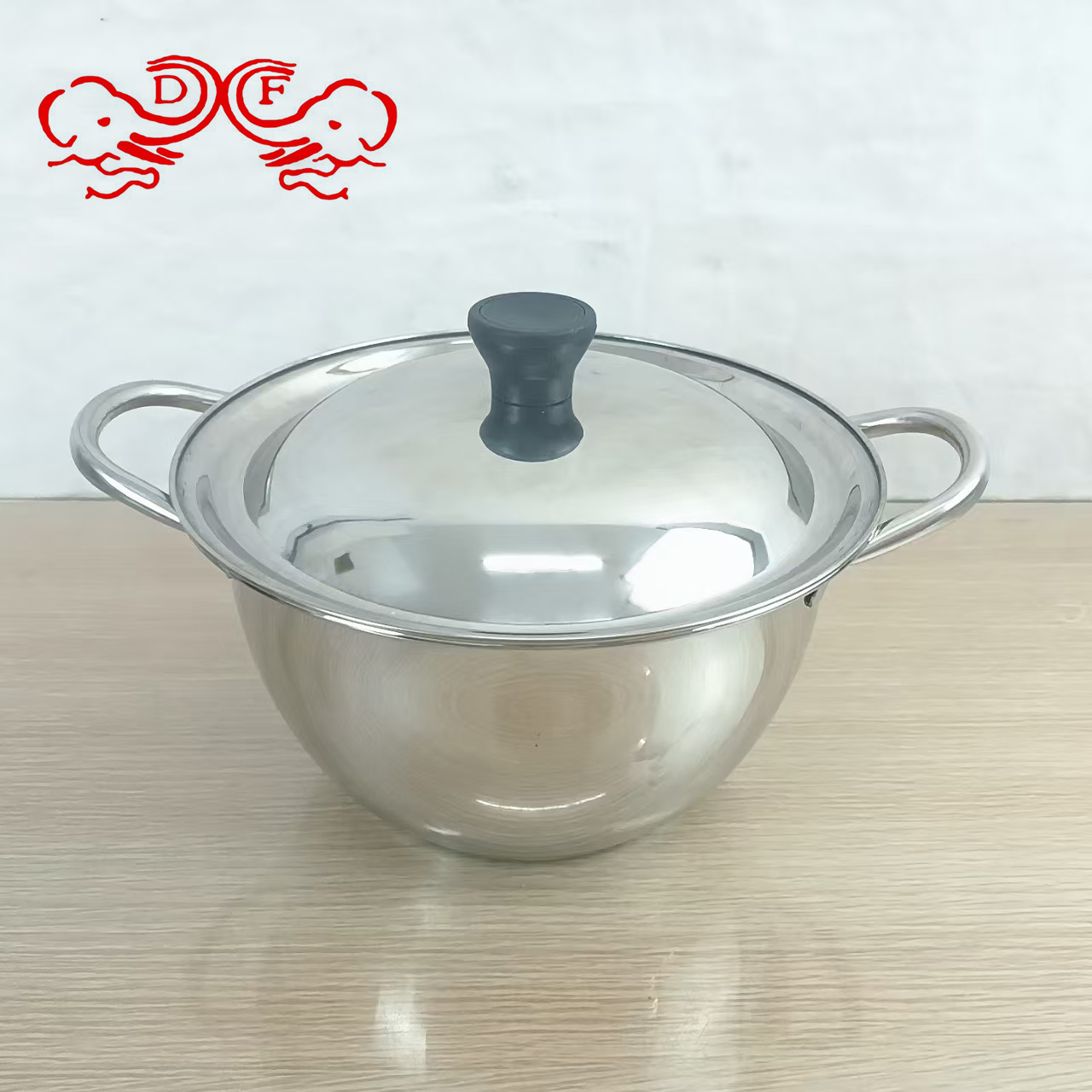 DF99315 DF Tradinghouse في وعاء مزود بأذن مزدوجة من الفولاذ غير القابل للصدأ details Picture