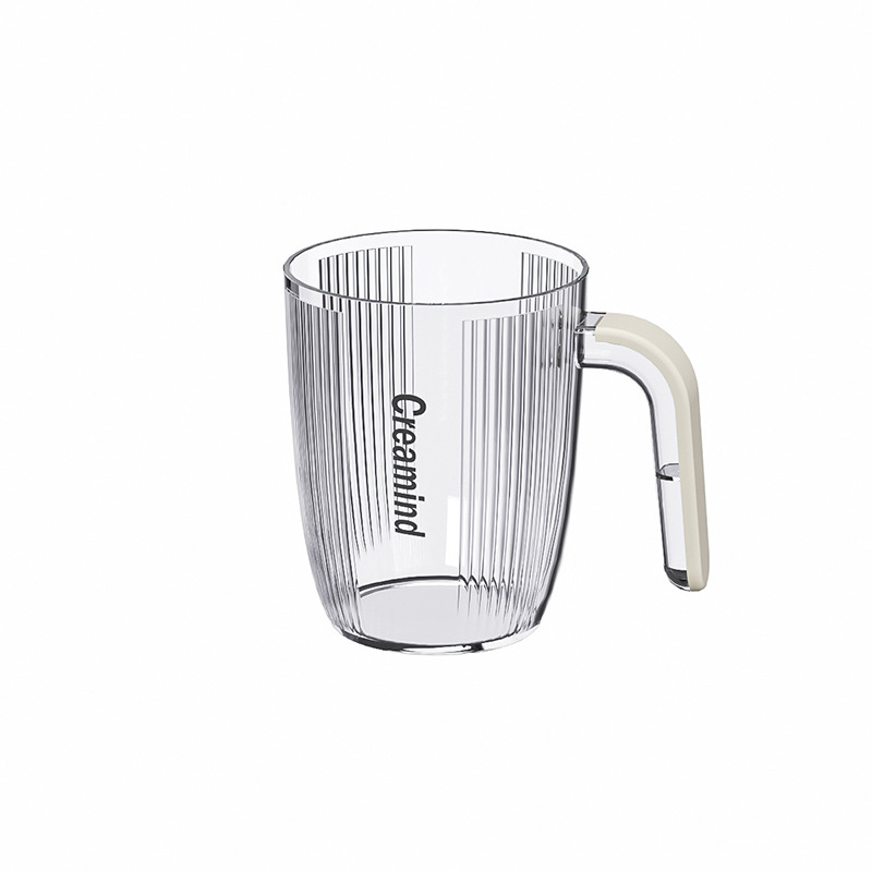 T54-Y-8572 Light luxury, simple and transparent mouthwash cup, household, couple brushing cup, student dormitory washing cup Item Picture