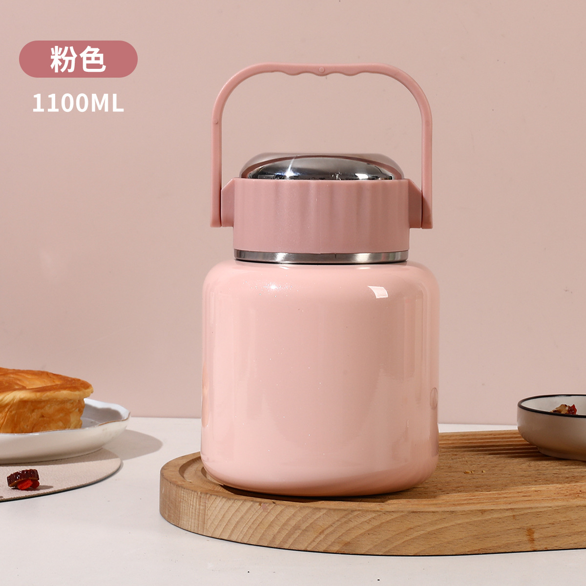 316 acero inoxidable braise beer 1100ML taza térmica de gran capacidad para regalos de negocios logotipo personalizado congee warehouse lonchera Item Picture