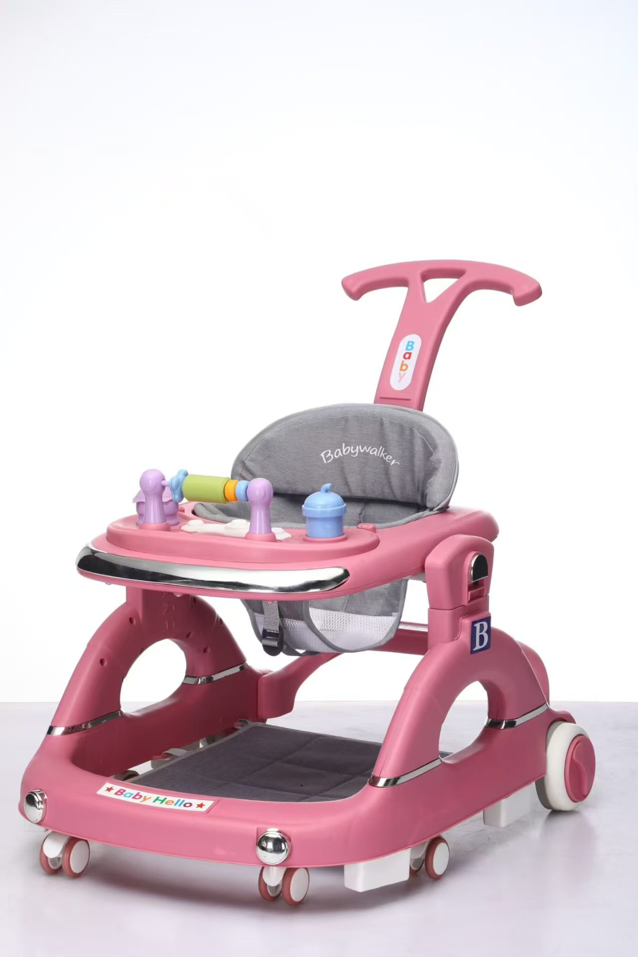 High-end children's baby walkers, baby roller coasters, infant baby walkers details Picture