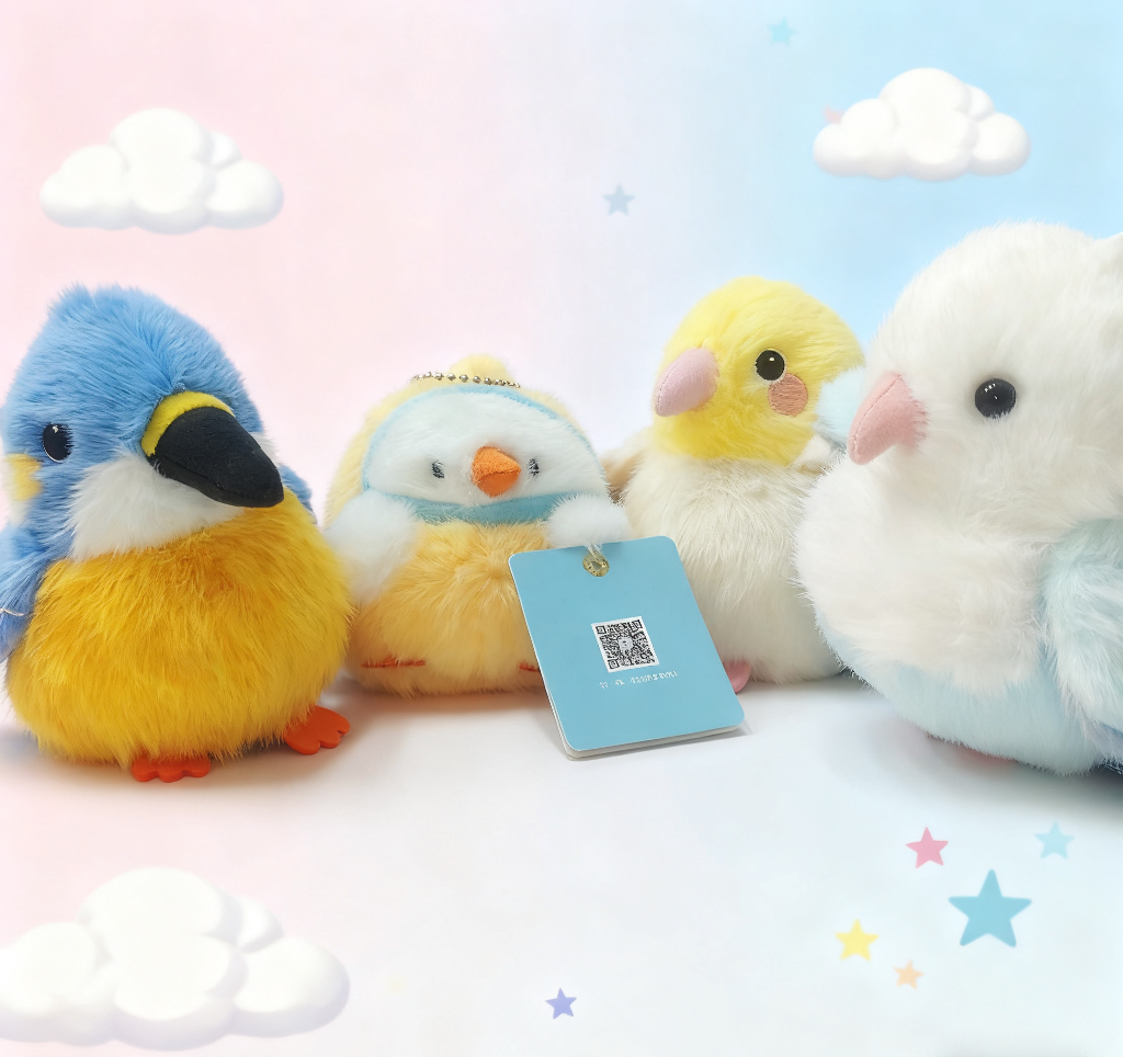 Duoai Original Little Vegetable Chicken Creative plush pendant, student schoolbag, trendy keychain hanging decoration, birthday gift for girls Application Scenario