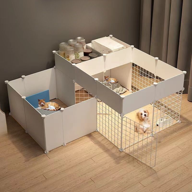 Diaphragm wire kitten enclosure, puppy villa, dog house, small dog pet cat villa, DIY, high quality details Picture