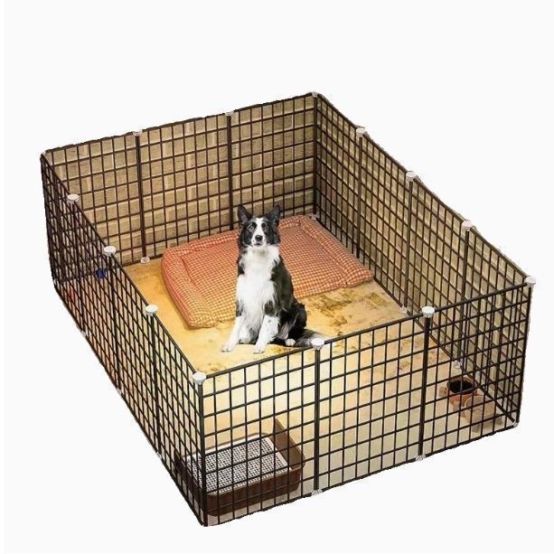 Dog enclosure, home indoor pet fence, Teddy, bichon, Corgi, Chihuahua, small dog door bar, dog cage Item Picture