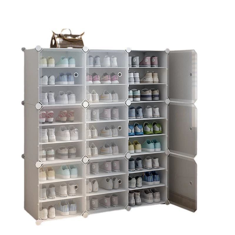 Dust-proof shoe rack, simple dormitory entrance, multi-layered household interior, beautiful and economical storage wonder, small shoe cabinet Item Picture