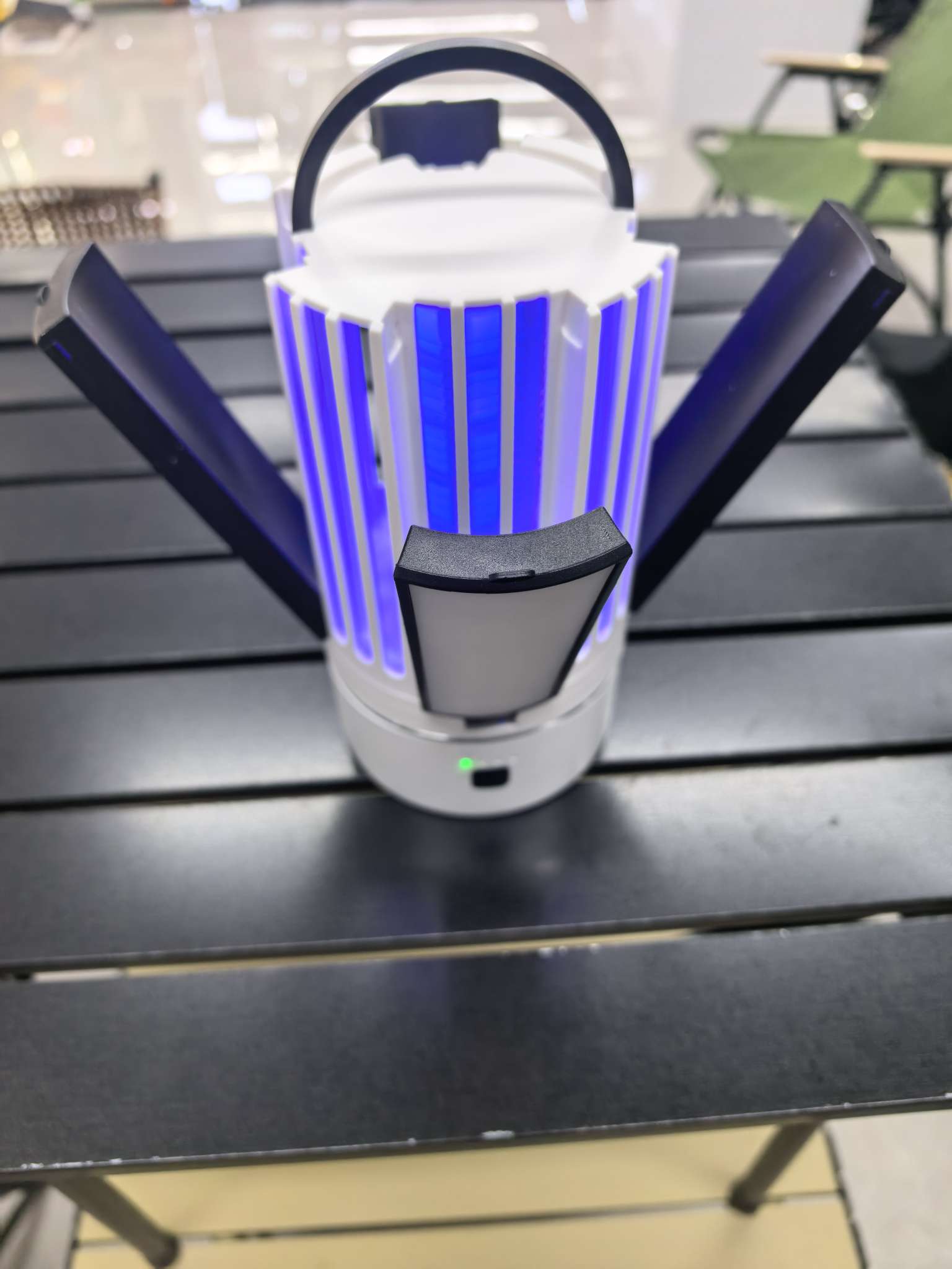 Camping lamp telescopic stand, camping charging lighting lamp, key lamp, outdoor mountain products, mosquito-killing lamp detail image 2