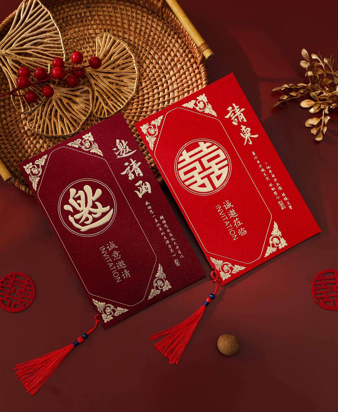 Factory direct sales of wedding invitations, wedding characters, invitations, stickers, universal invitations, flocked invitations, invitation letters, wholesale links detail image 1