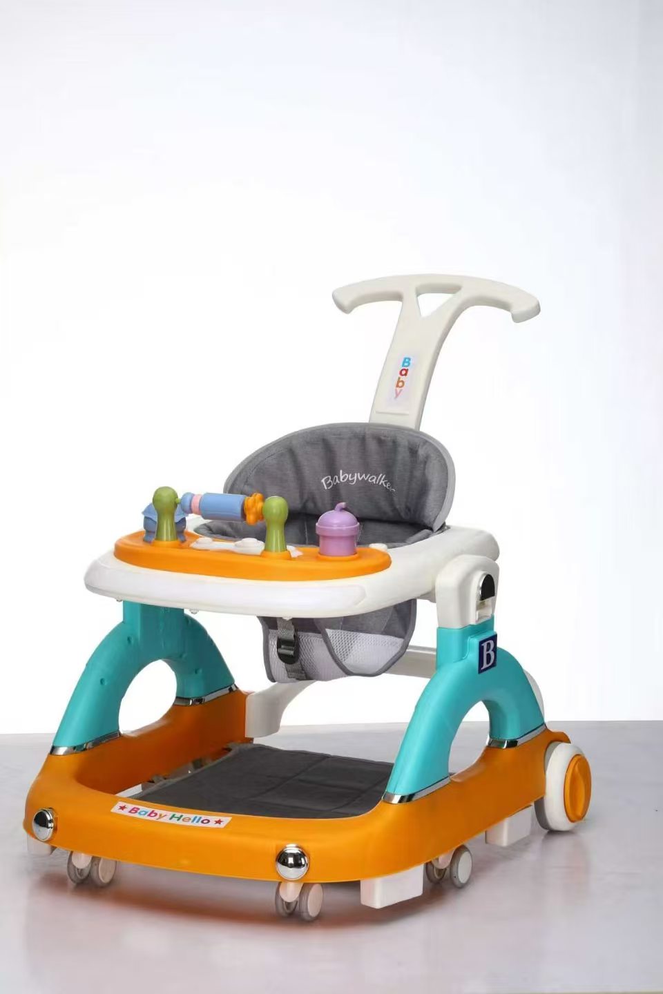 High-end children's baby walkers, baby roller coasters, infant baby walkers Application Scenario