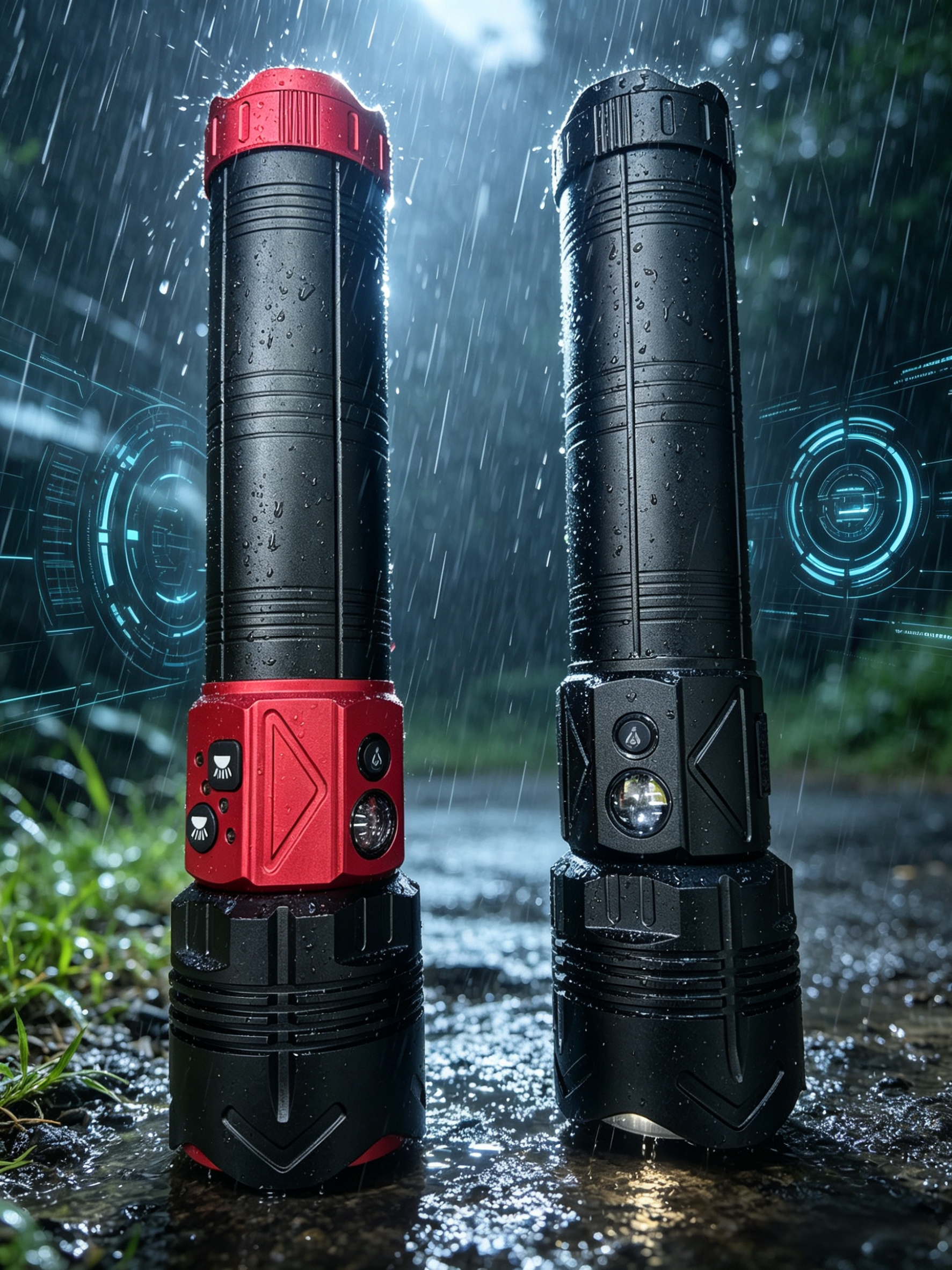 Night fishing strong light flashlight, ultra-bright long-range, waterproof, multi-functional, rechargeable outdoor lamp with ultra-long battery life Application Scenario