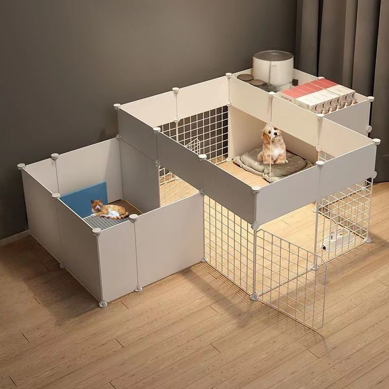 Diaphragm wire kitten enclosure, puppy villa, dog house, small dog pet cat villa, DIY, high quality detail image 5