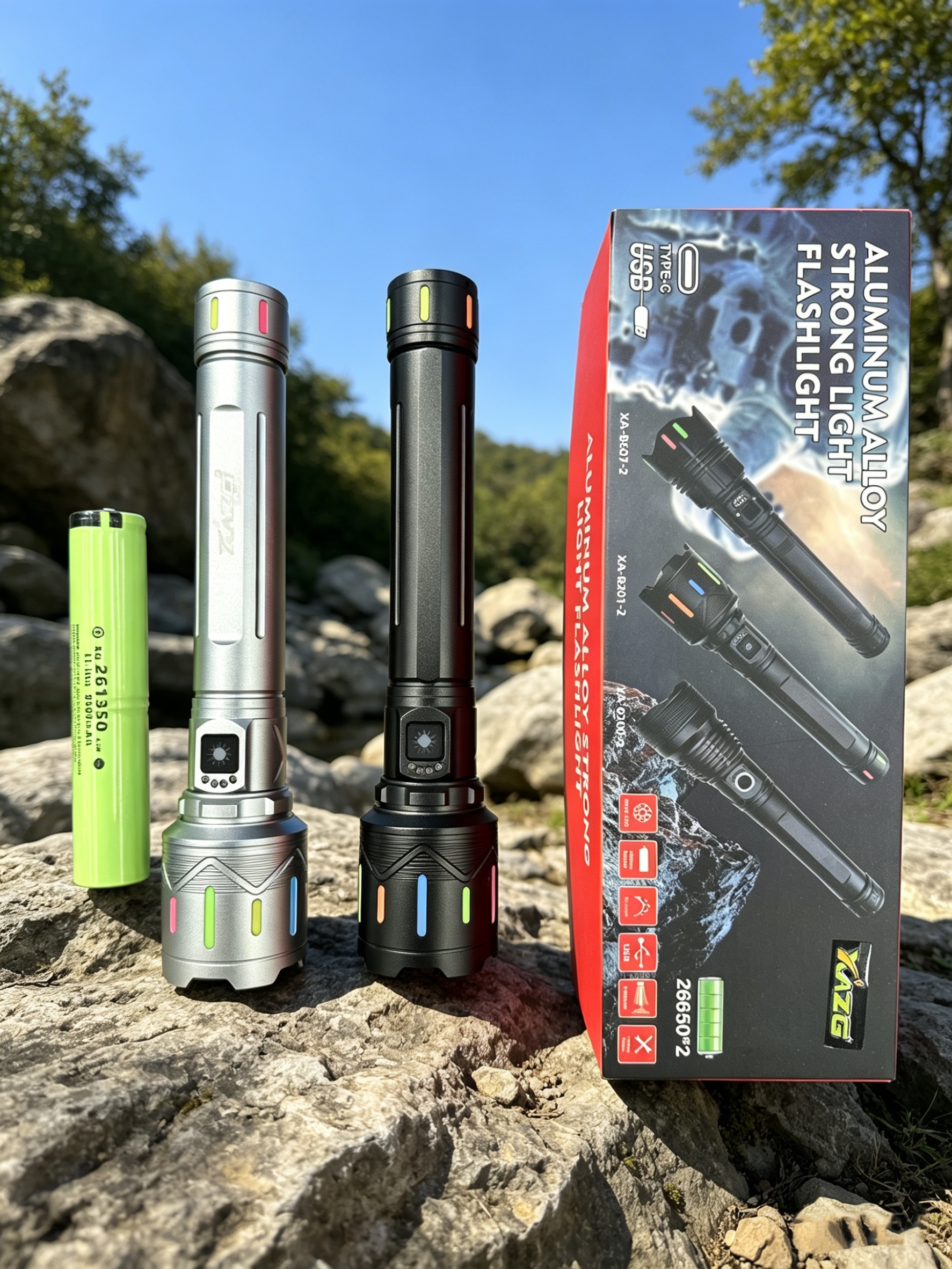 LED防爆手电筒实物图