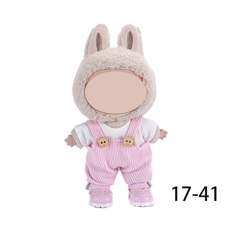 This garment is suitable for 17cm fabric vinyl dolls, plush toys and other wearable and changeable clothes details Picture