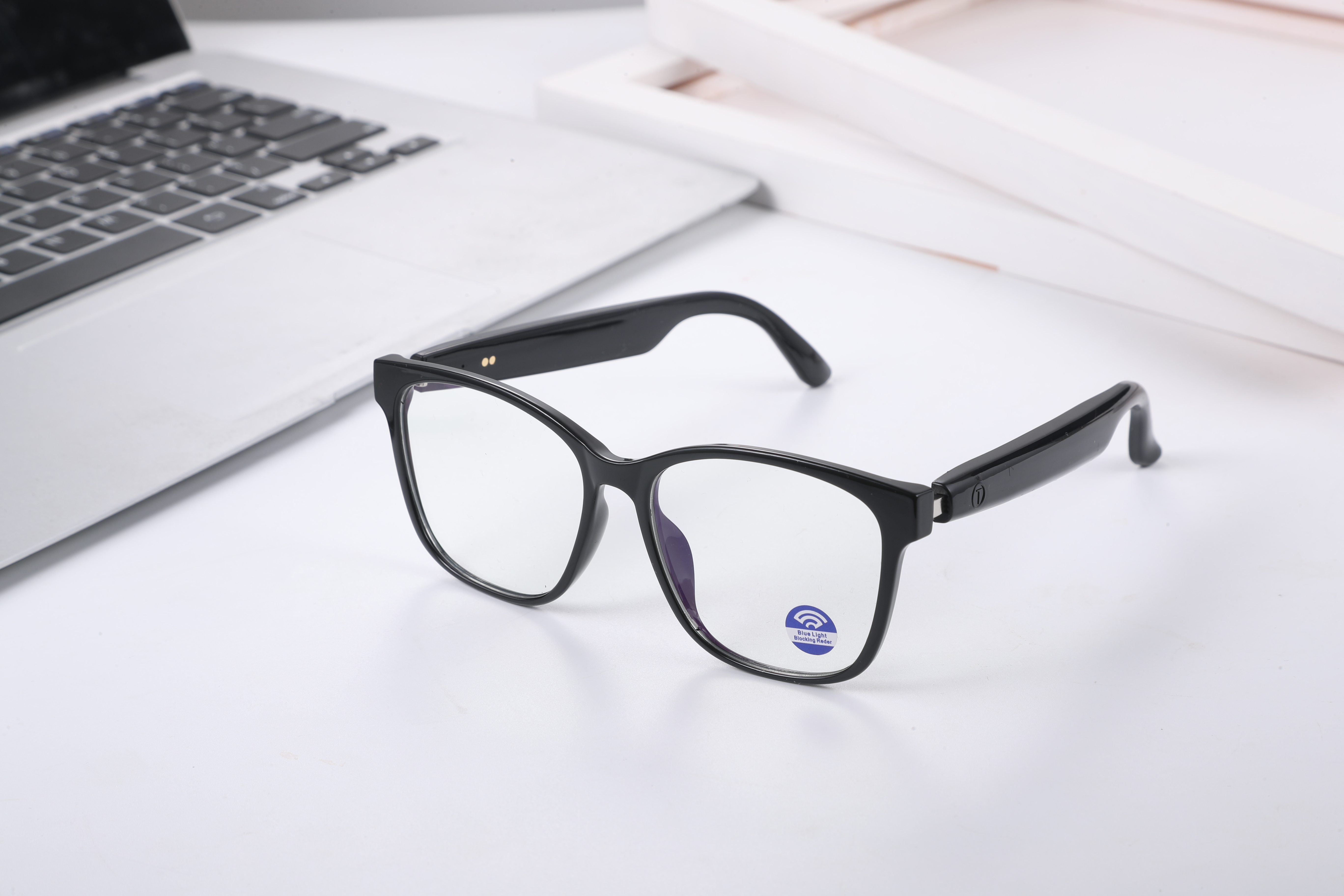 GS08 Blue anti-blue light lens glasses for computer eye protection and radiation protection, providing a high-definition vision Item Picture