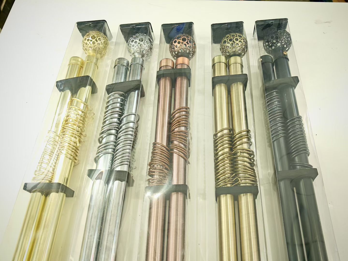 罗马杆伸缩杆窗帘杆细节图