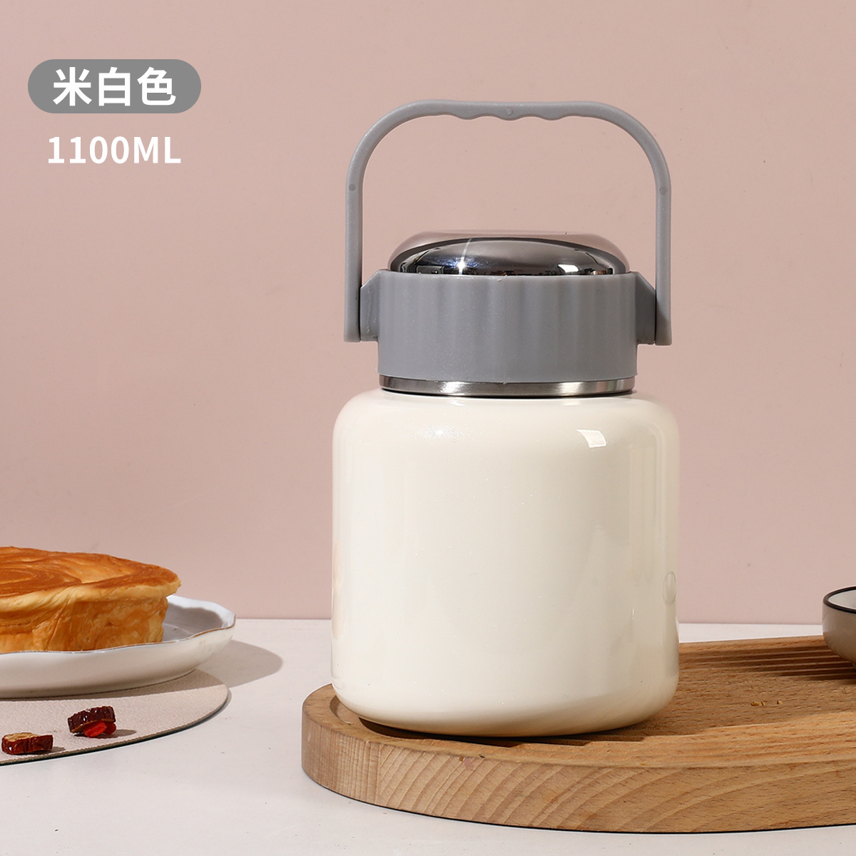 316 acero inoxidable braise beer 1100ML taza térmica de gran capacidad para regalos de negocios logotipo personalizado congee warehouse lonchera pic 13