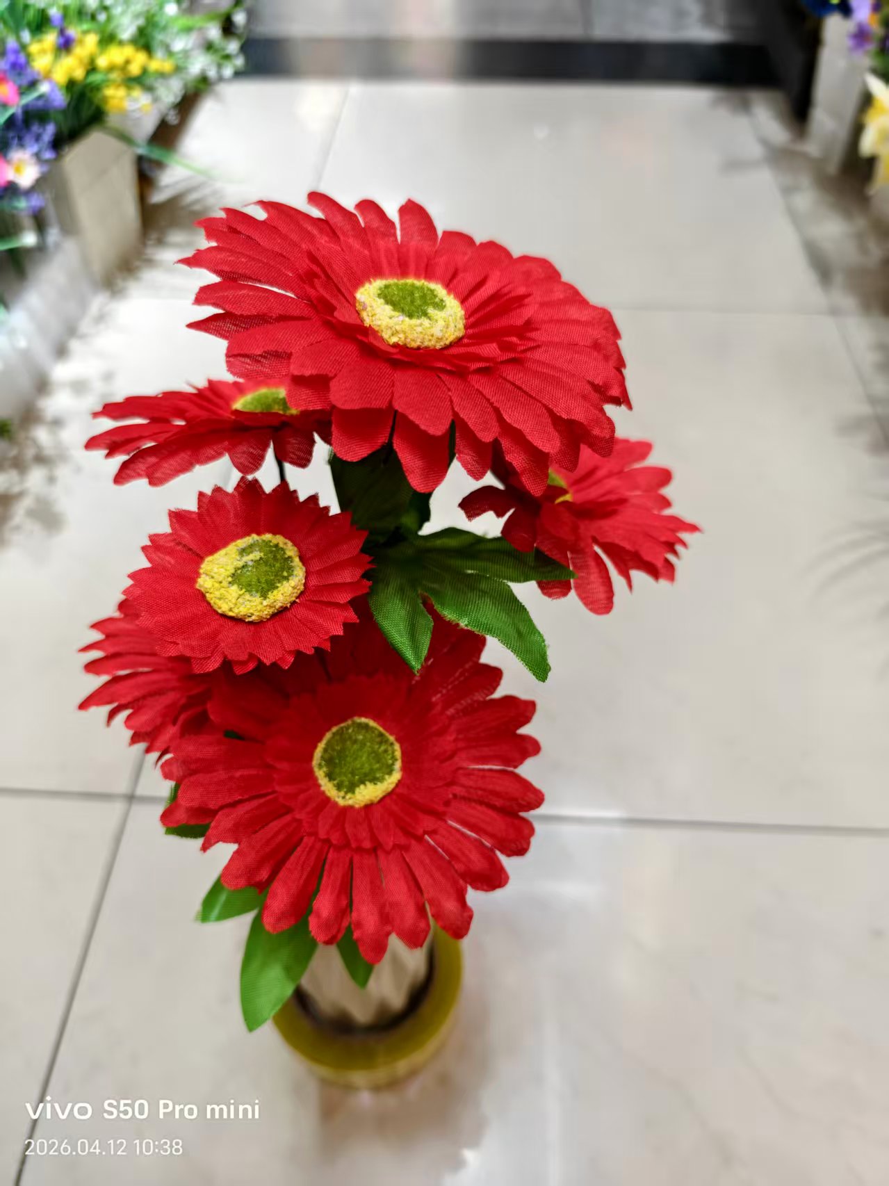 仿真花/仿真花女2022森系/毛线手工花/夏威夷花环/假花产品图